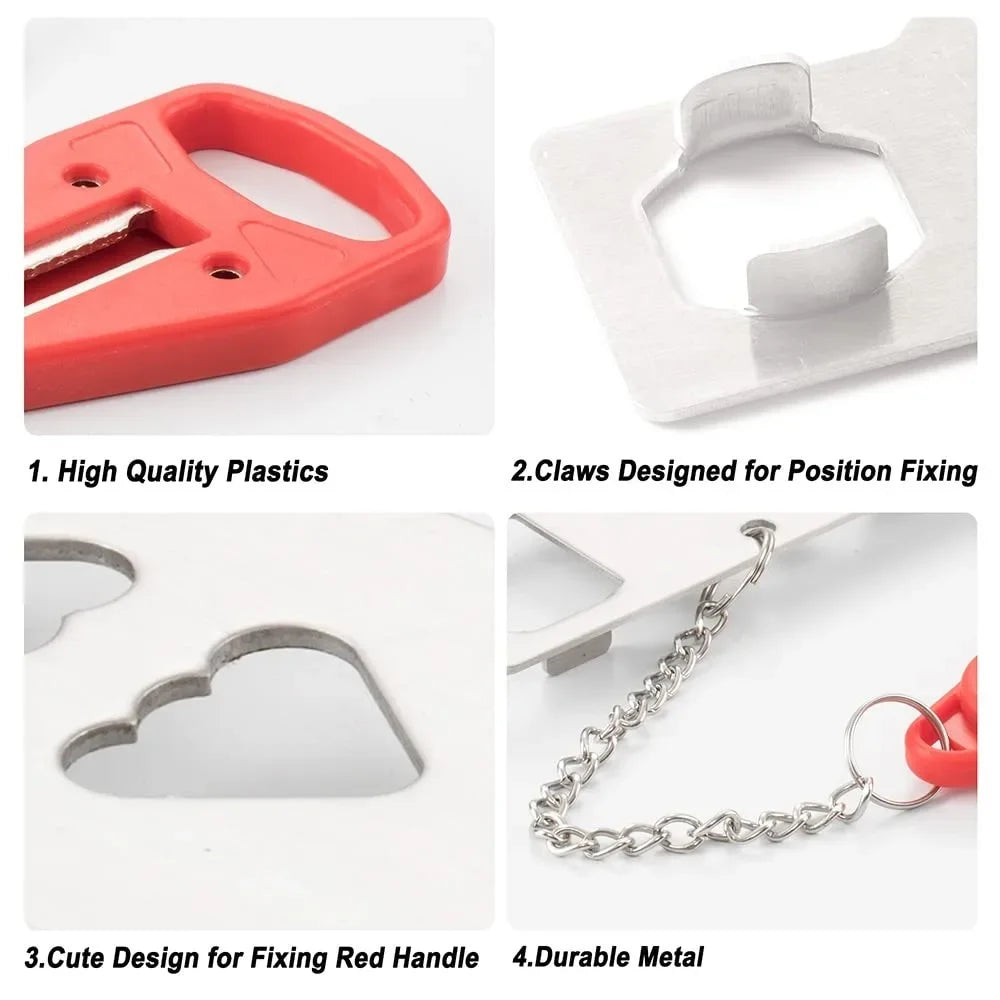 Portable Door Lock For Travel Safety And Personal Protection