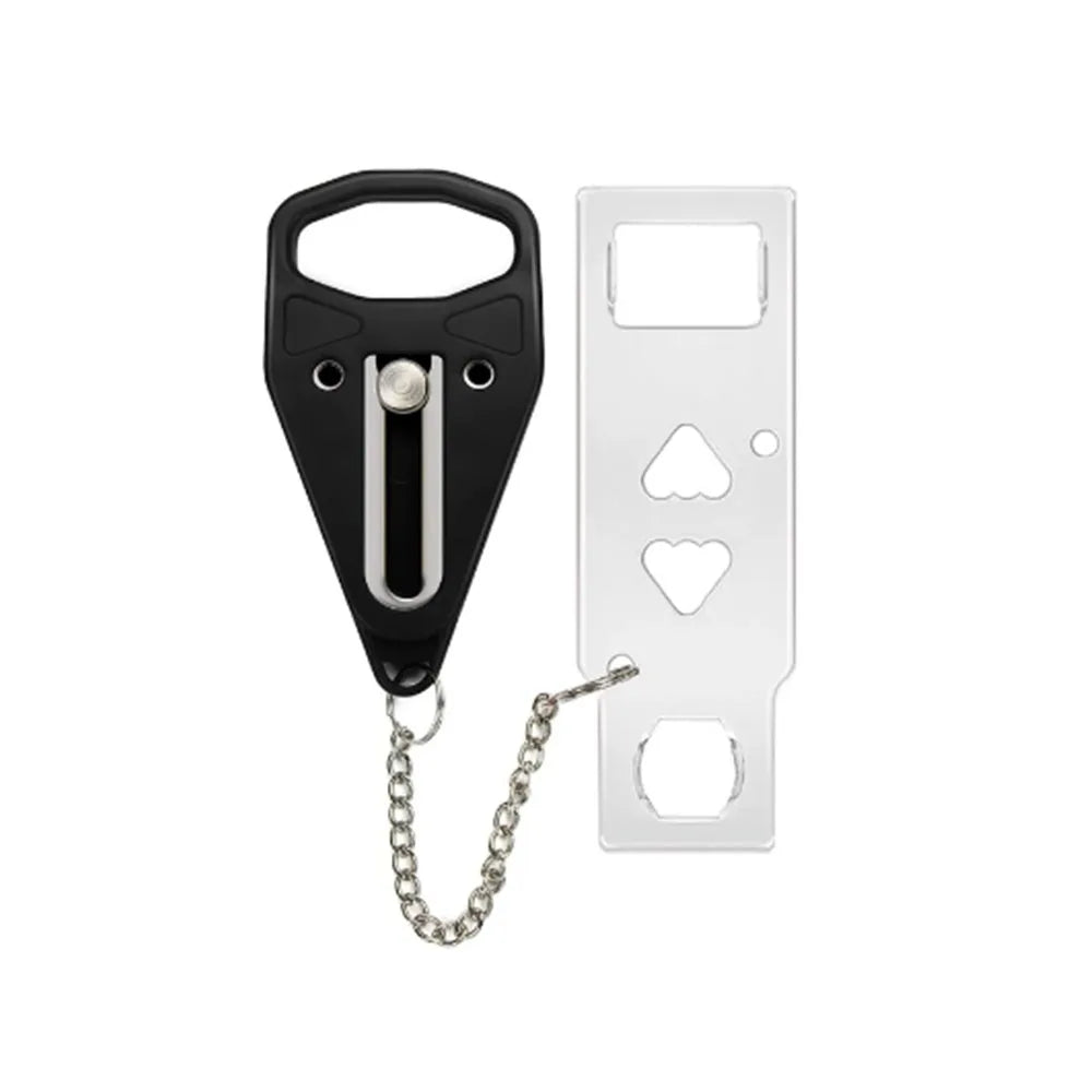 Portable Door Lock For Travel Safety And Personal Protection